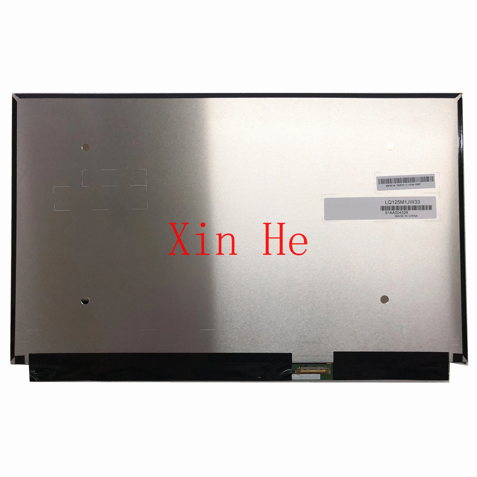 

LQ125M1JW33 12,5 ''FHD ЖК-экран для ноутбука, панель дисплея 1920*1080 EDP, 30 контактов