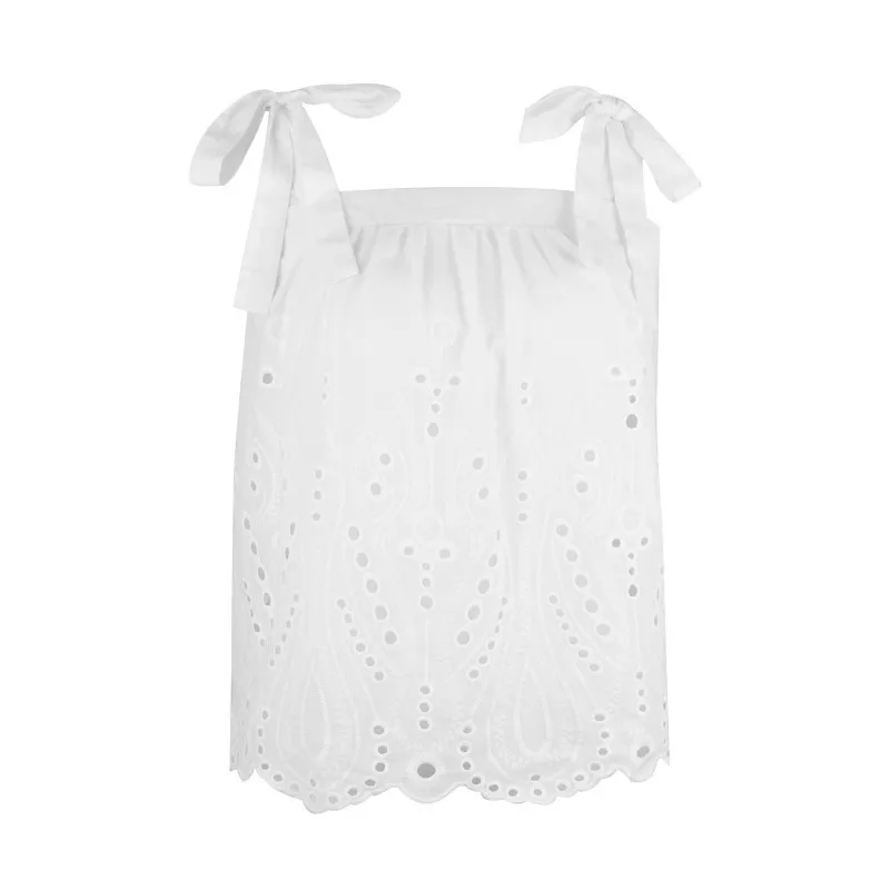 

Women Tank Tops Sleeveless Slim Backless Pure Color One Word Collar Loose-Fitting Sling Vest Summer Female Casual Fashion 2021