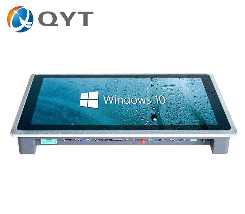 Безвентиляторный Встроенный промышленный компьютер 17 3 дюйма Intel Celeron Quad Core J1900 2 0
