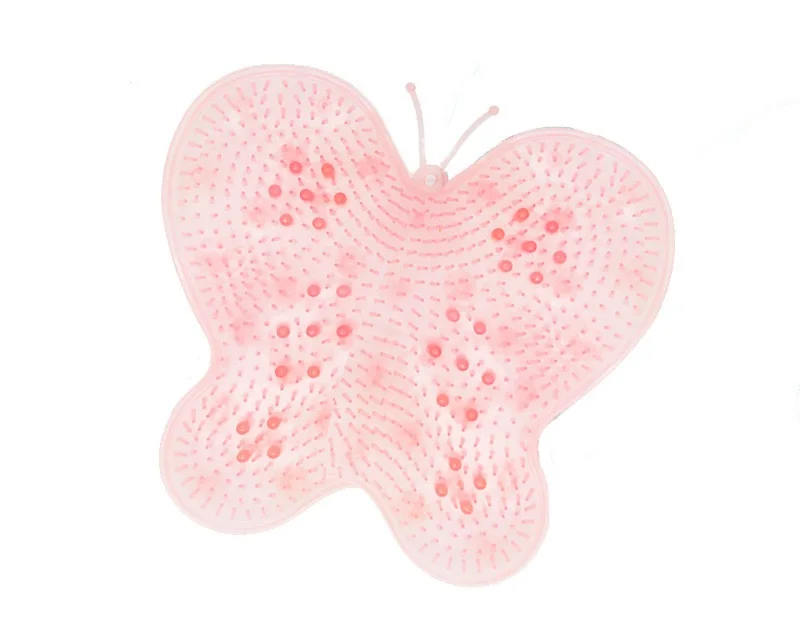 Прямая поставка коврик для массажа ног в форме бабочки длиной 31 см Массажная
