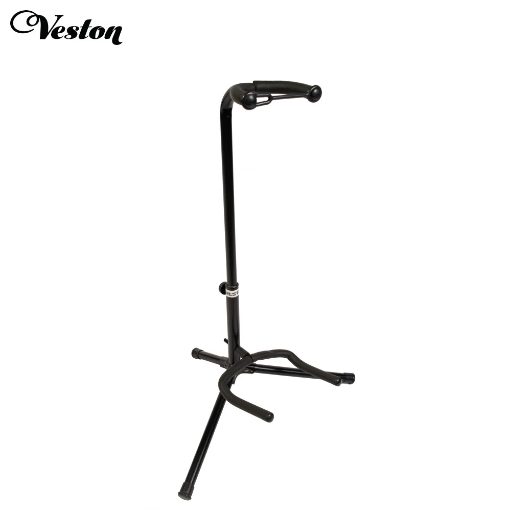 VESTON GS006 Стойка гитарная с держателем грифа цвет чёрный|Детали и аксессуары для