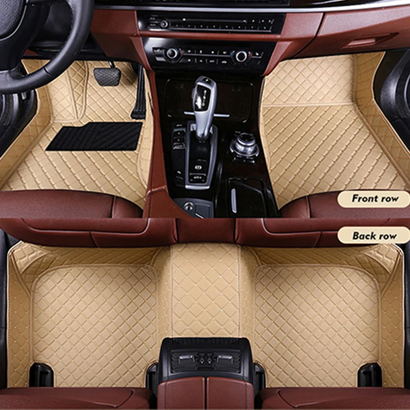 

For Kia Carens 2012 2011 2010 2009 2008 2007 (7 Seats) Car Floor Mats Custom Covers Auto Waterproof Carpet Interiors Accessories