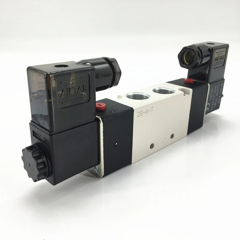 4V320-10 DC24V AC220V пневматические инструменты качественные пневматические компоненты электромагнитный клапан 4V Серия