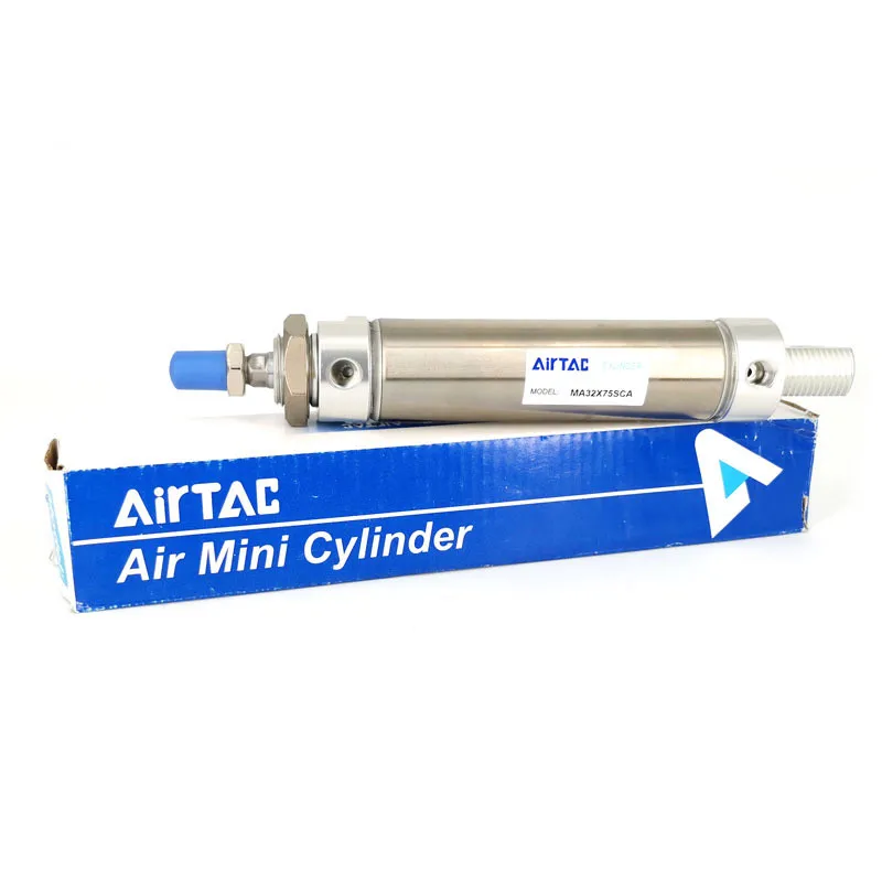 

AIRTAC Aluminum alloy mini-cylinder MBL25X25SCA MBL25X50SCA MBL25X75SCA MBL25X100SCA MBL25X125SCA MBL25X175SCA