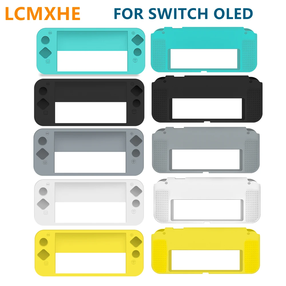 

10 шт., нескользящий Силиконовый чехол для Nintendo Switch Oled 7 дюймов