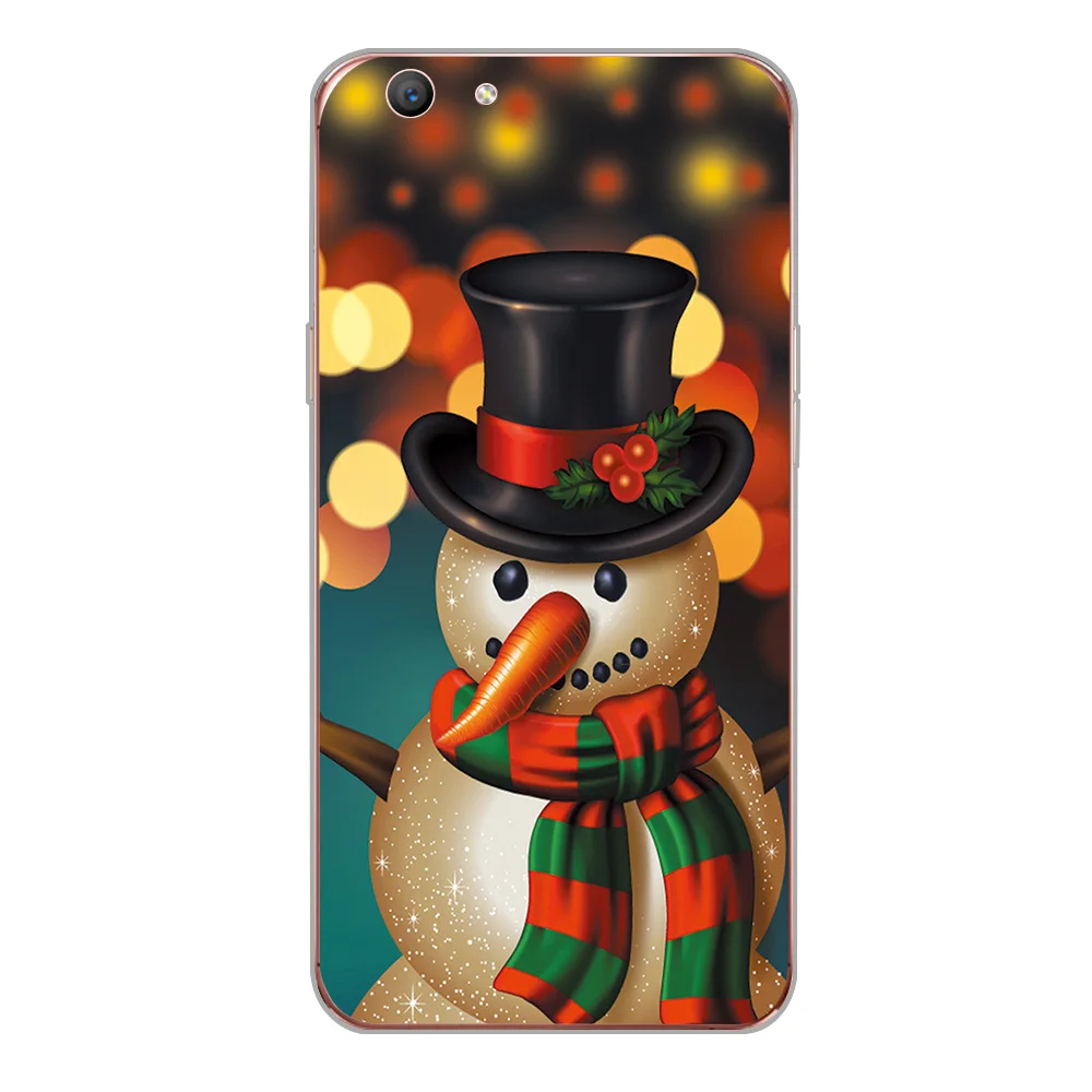 WM05665 Ciciber чехол для телефона чехол для OPPO A83 A59 A57 A39 A37 A5 A7 AX7 A3S F1S F11 F5 Молодежный мягкий силиконовый рождественская ёлка - Цвет: WM05665