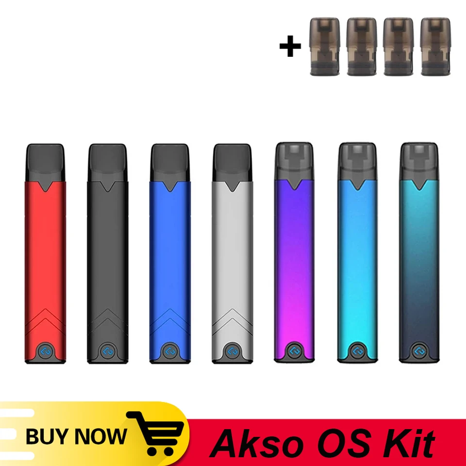 Оригинальный HCIGAR Akso OS Pod System Kit 420mAh 1 4 ml ohm пополняемая емкость MTL испаритель