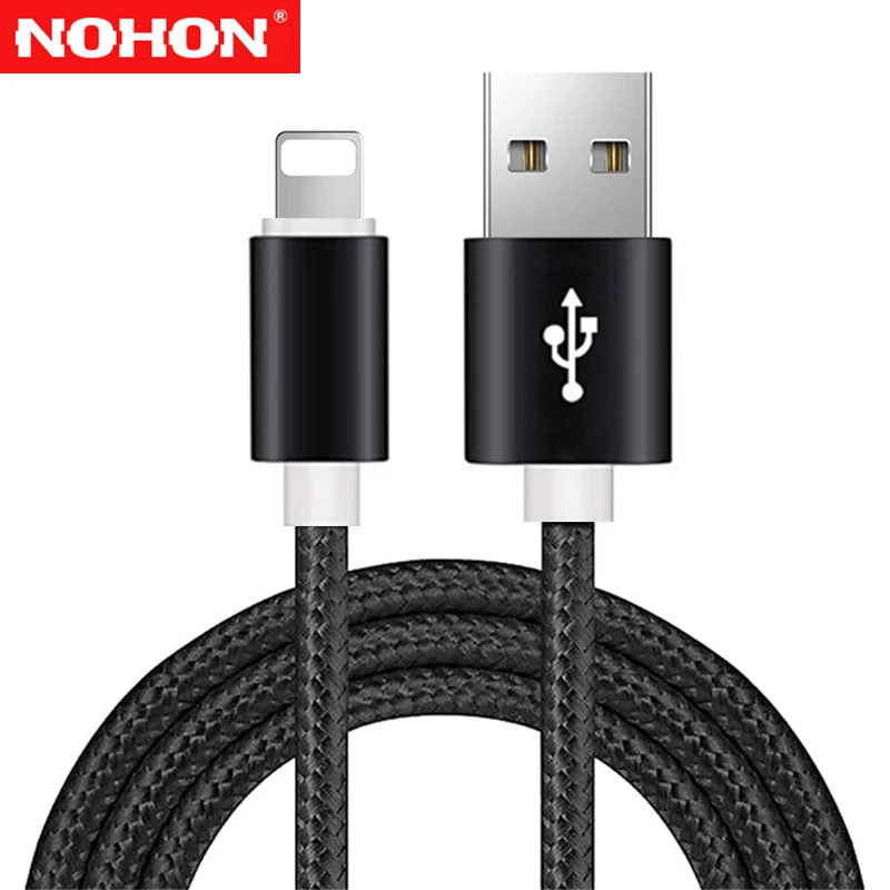 1m 2m 3M USB кабель зарядный для передачи данных iPhone X XR XS 11 12Pro Max 6S 6 7 8 Plus SE 5S iPad mini 2 3 Air