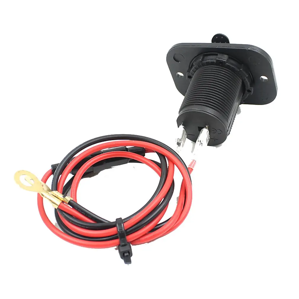 Двойной USB порт автомобильный мотоциклетный прикуриватель розетка