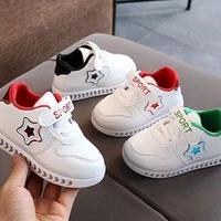 spring autumn children boy sports shoes girl korean casual shoes baby white shoes children flash shoes sport running sneakers