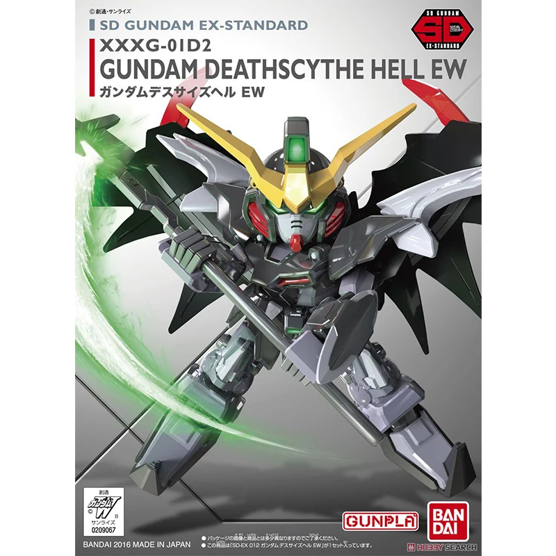 Оригинальные фигурки Bandai Hell Soul Gundam EW SD GUNDAM EX STANDARD 012 SDEX в сборе фигурные модели