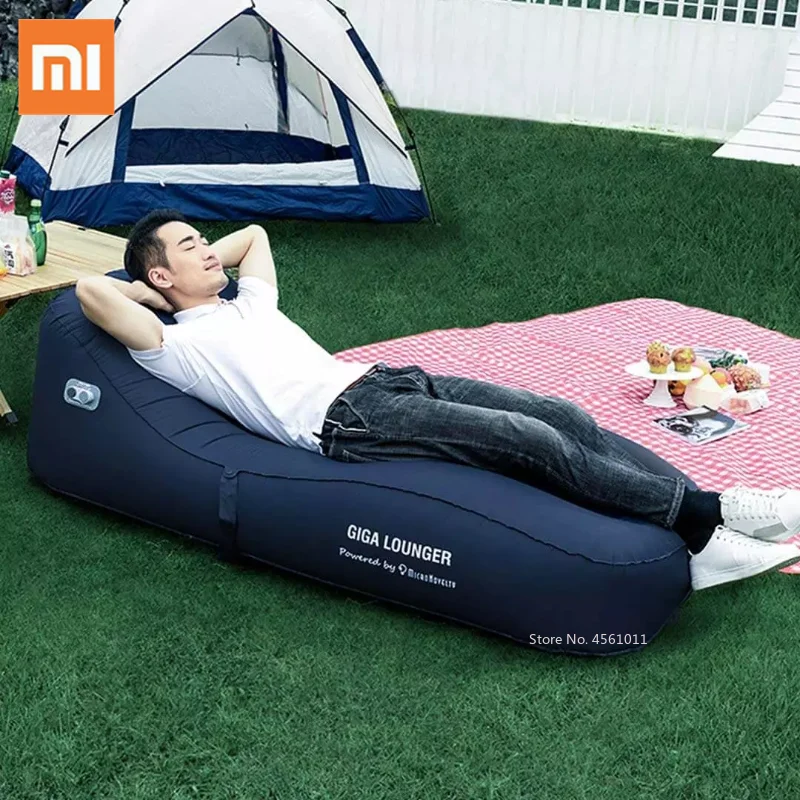 

Xiaomi Inflatable Lounger Giga Air Pump Lounger Sofa Portable Ideal Inflatable Couch for Camping Hiking for Pool and Festivals