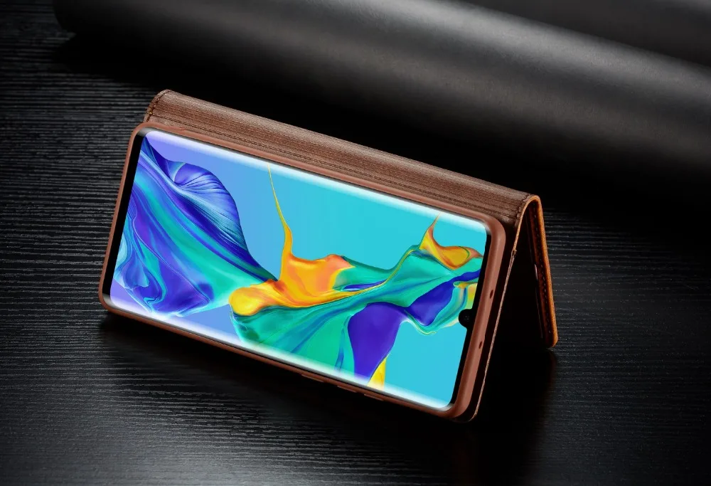 Магнитный флип-чехол для телефона Fundas для huawei P30 P30pro чехол из искусственной кожи держатель для карт для huawei p20 p20pro чехол TPU чехол