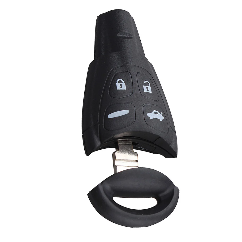 4 кнопки дистанционного ключа без чехол для входа Замена корпуса SAAB 93 95 9 3 5| |