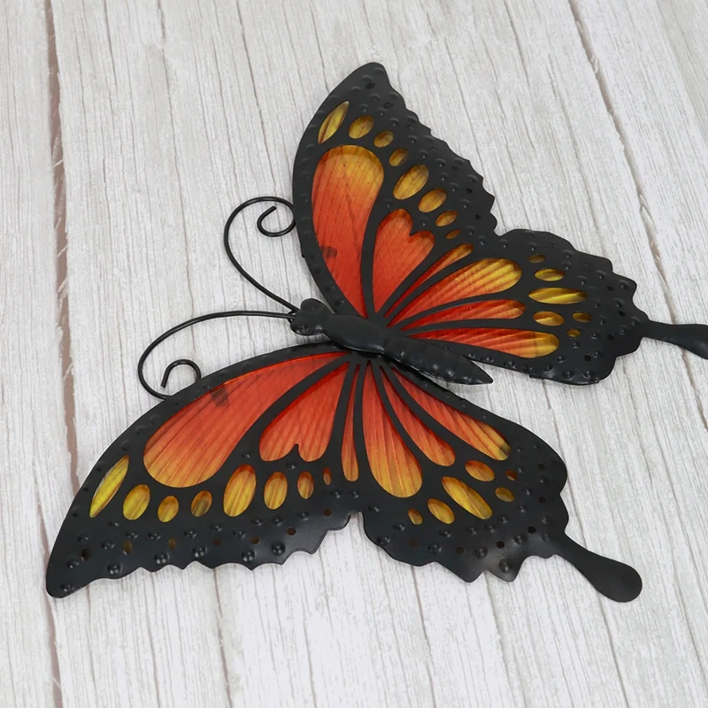 

Metal Butterfly Wall Art Decor Hanging Wall Sculptures for Indoor, Outdoor