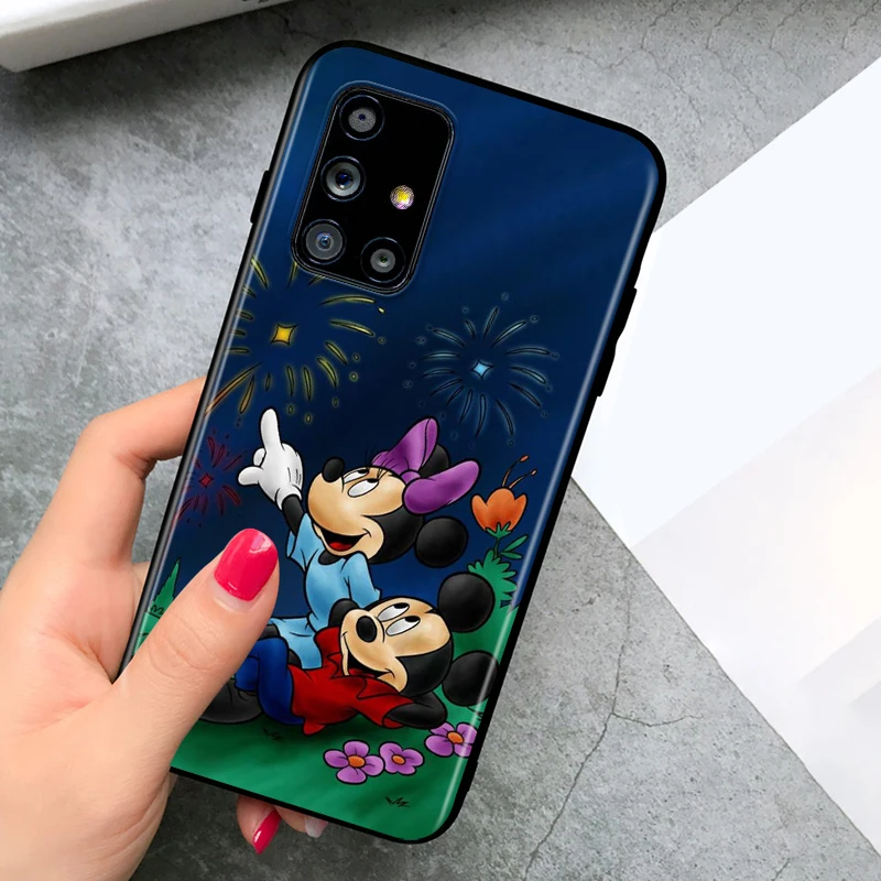 

Disney Mickey And Minne Fashion For Samsung A72 A52 A02 A32 A12 A42 A51 A91 A81 A71 A41 A31 A21 A01 S Black Phone Case