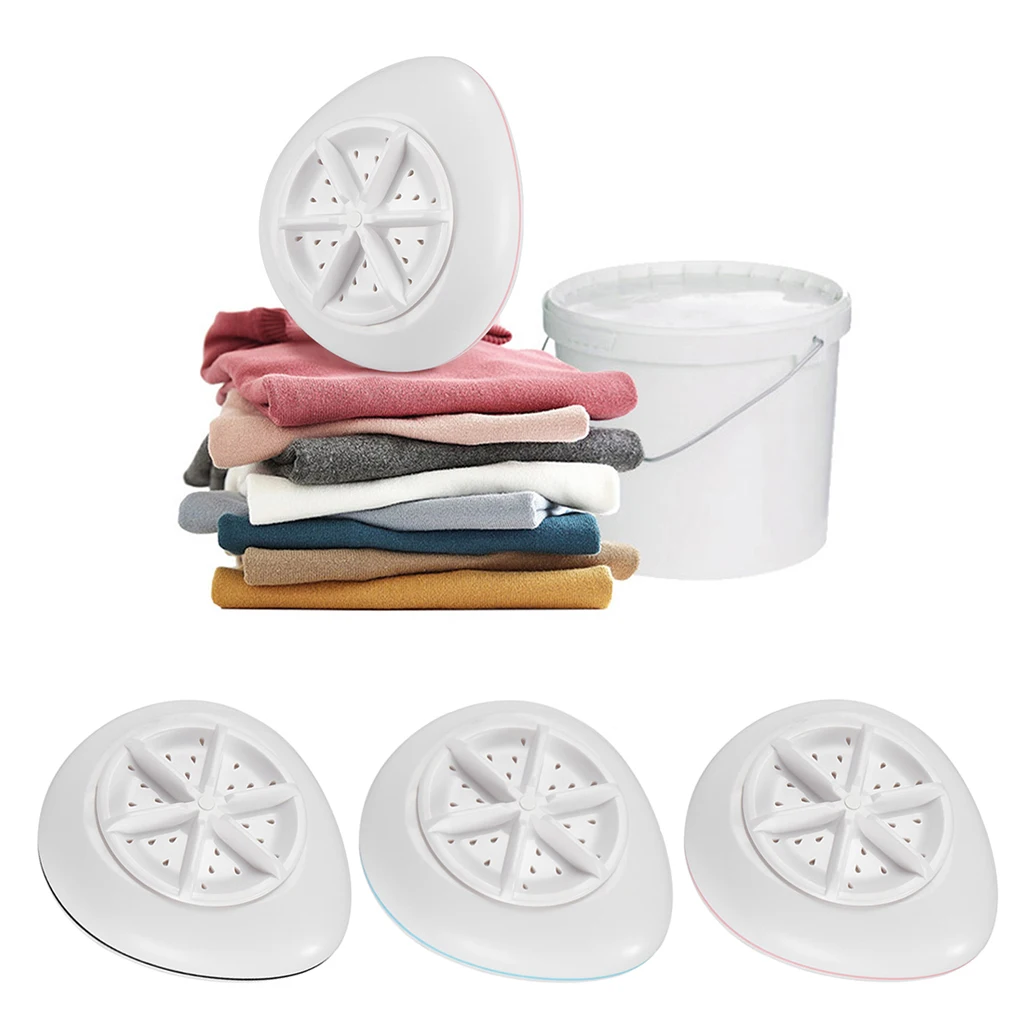 Компактная мини ультразвуковая стиральная машина для белья путешествия