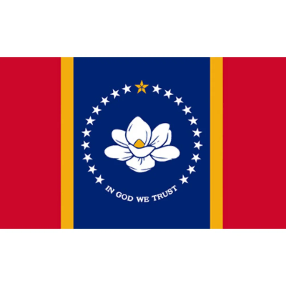 

60X90/90X150CM New Missippi Flag For Decoration