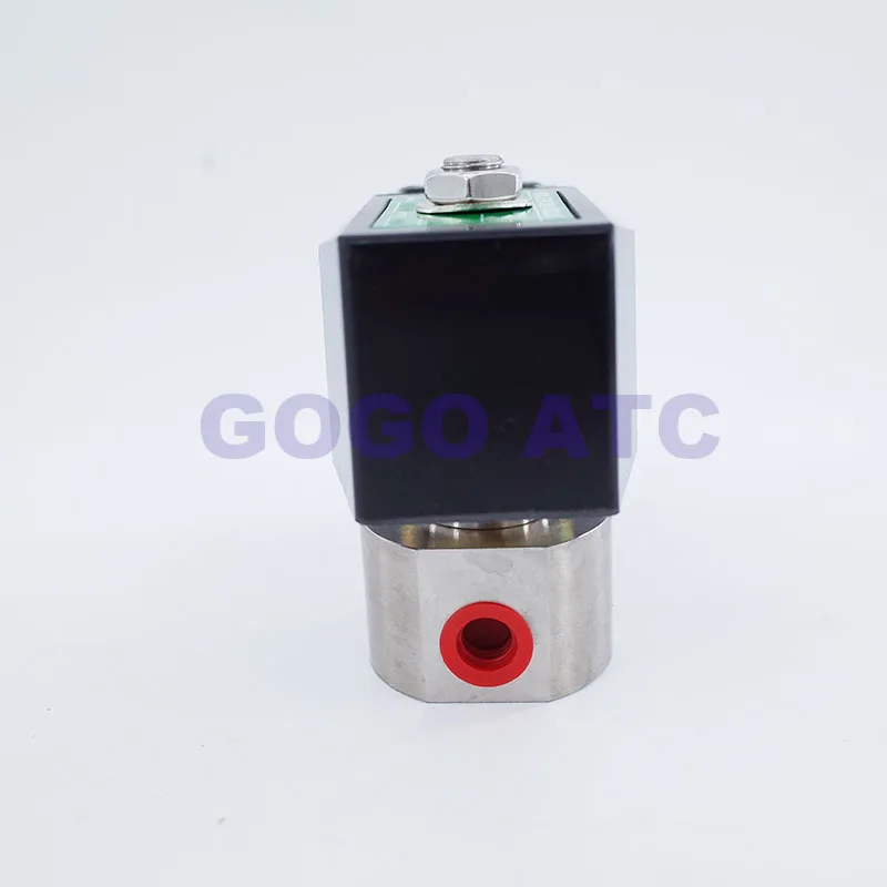 Двухходовой Соленоидный клапан высокого давления 150 бар 1/4 дюйма 220 В 24 12