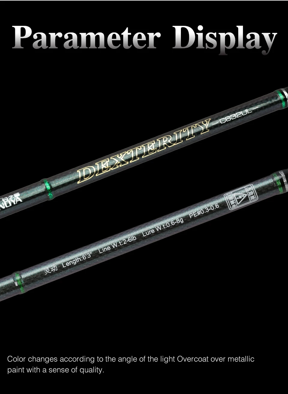 Tsurinoya ловкость UL Литье удочка 1,92 м карбоновая Fuji аксессуар Ultri светильник Ajing литье удилище быстрое действие baitcasing Rod