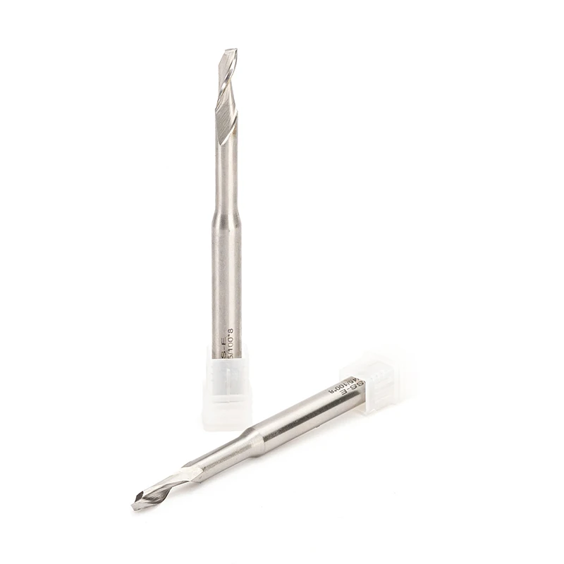 Фрезы из быстрорежущей стали с одной канавкой и алюминиевым концом 3 10 мм