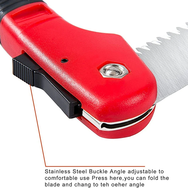 

7 Inch Folding Saw Multifunctional Outdoor Garden Folding Hand Saw Manual Woodworking Saw Garden Saw Branch Cut Tree Saw