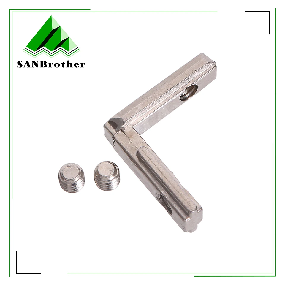 Т-образный L-образный 2020 алюминиевый профиль внутренний угловой соединительный