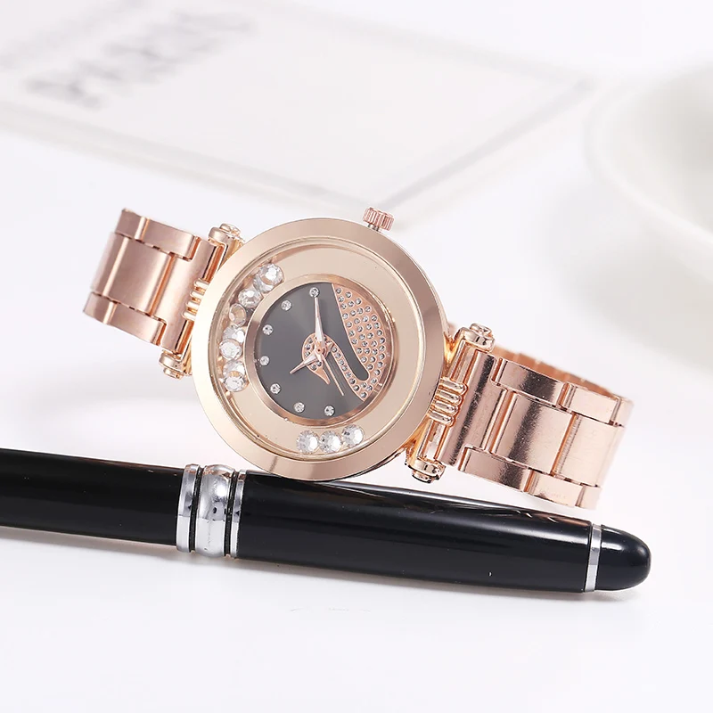 Новые простые наручные часы для женщин стильные женские с ремешком из Золотого