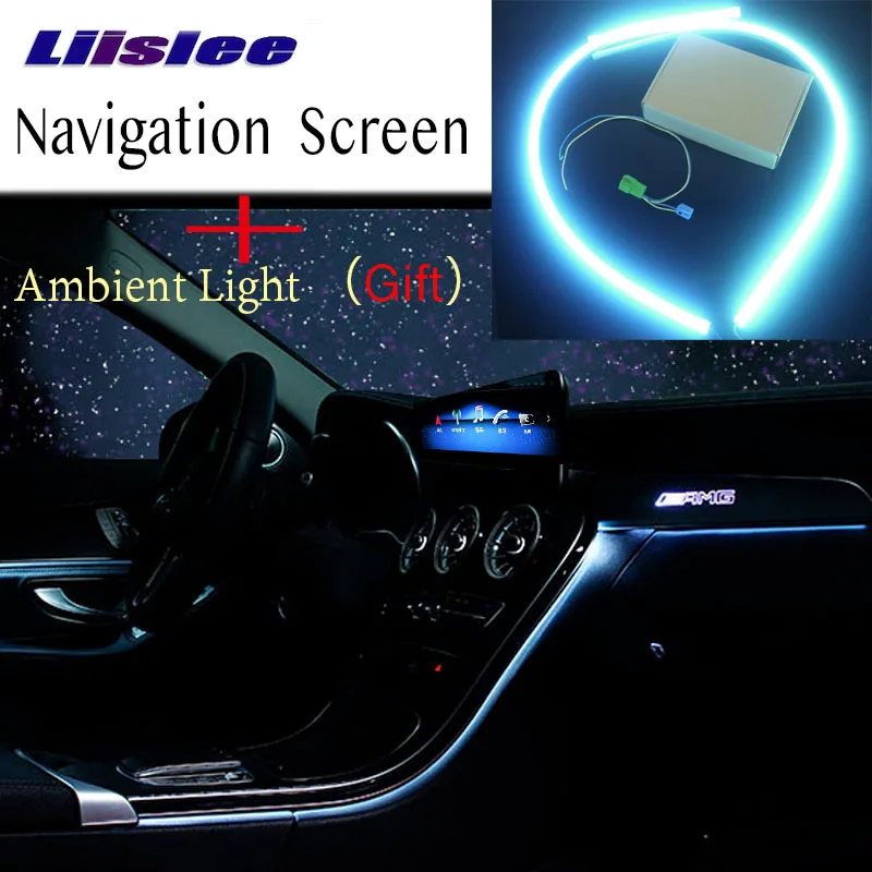 Liislee автомобильный мультимедийный плеер NAVI для Mercedes Benz C MB W205 GLC W253 Радио Стерео GPS