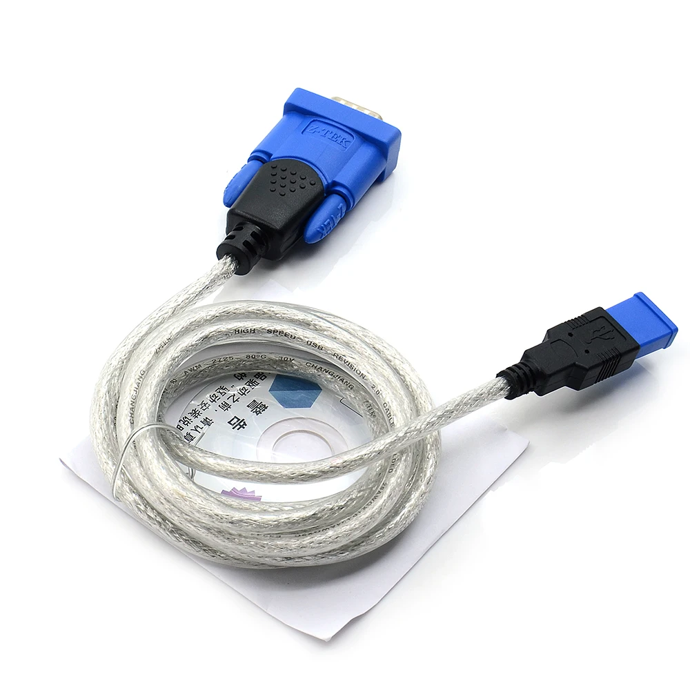 RS232 конвертер Z TEK USB1.1 для преобразование разъем USB Rs232 кабель HDS/MB C3/NEC программист и
