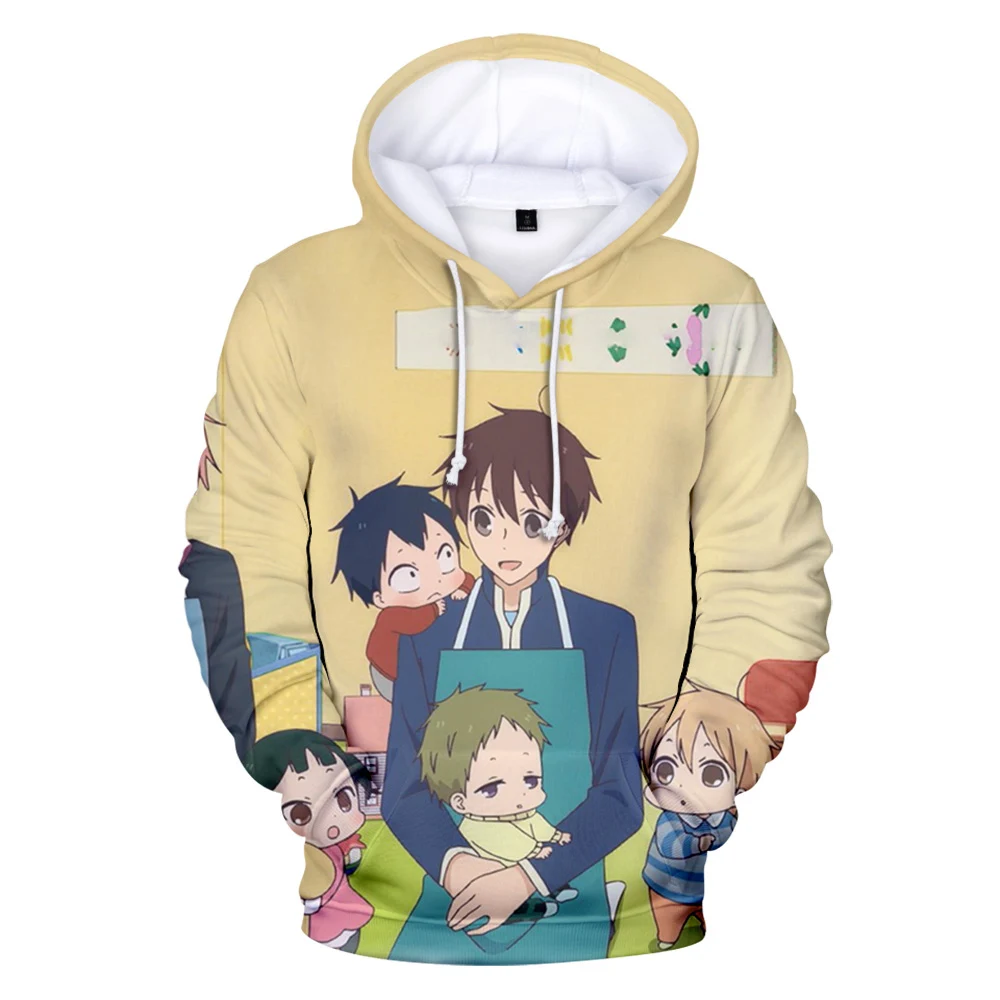 

Harajuku School Babysitters Kotaro 3D Hoodies Fashion Casual Sweatshirt Youthful Vitality Men Pullover Hooded Kids Clothes