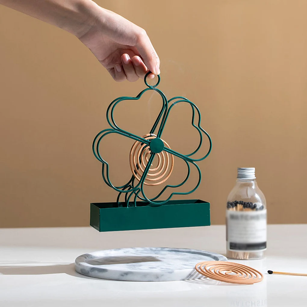 

Нордический ретро-держатель для комаров из железа в виде насекомых, инновационный домашний декор, держатель для благовоний из сандалового ...