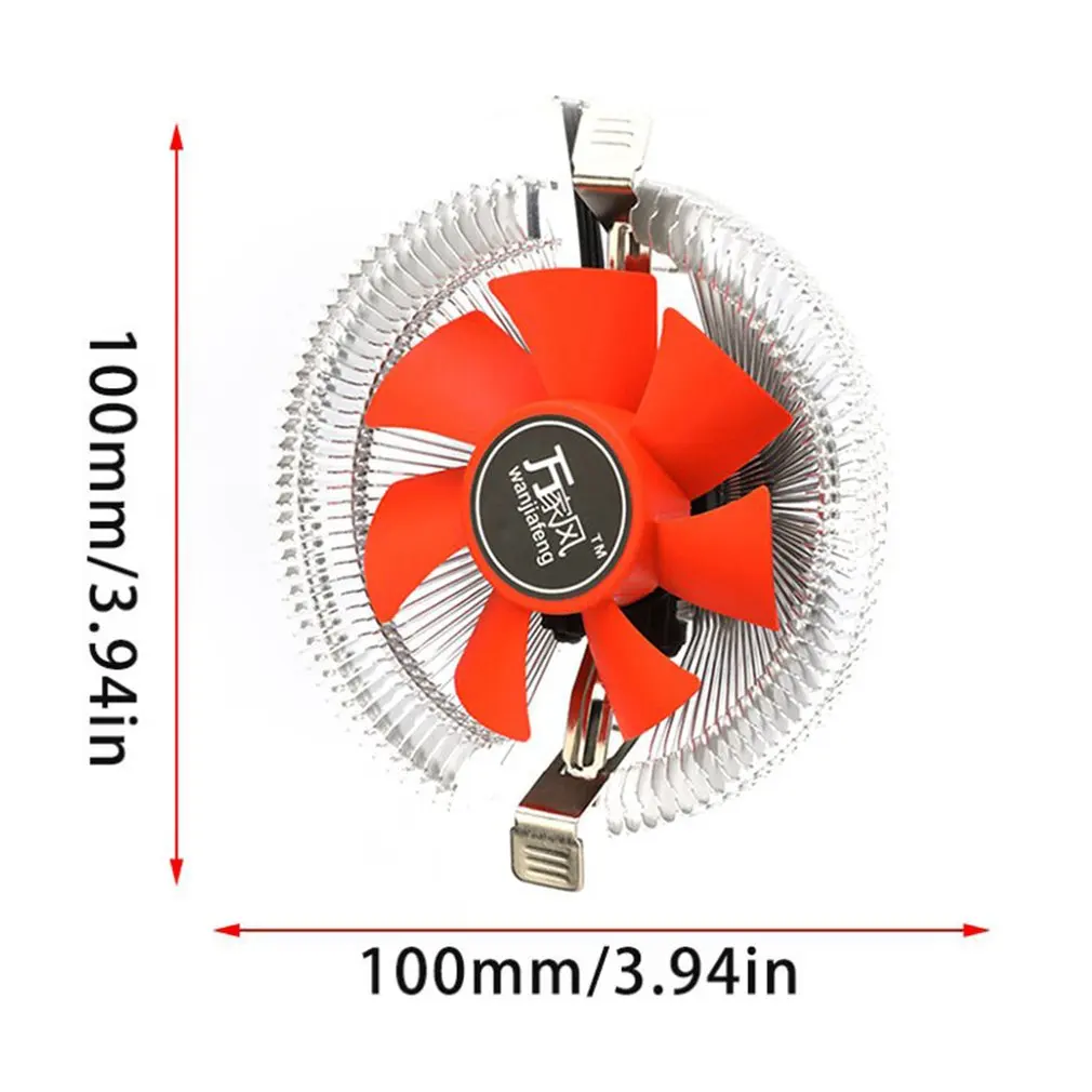 Long Lifetime Super Quiet Computer Pc Cpu Cooler Cooling Fan Heat Sink For Intels Lga775 1155 Amd Am2 Am3 754 | Компьютеры и офис