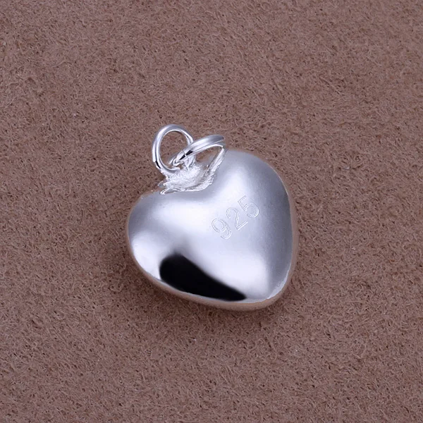 

Korean fashion 925 Sterling Silver Solid Romantic heart Necklace For Women Fashion designer party wedding Jewelry Couple gifts