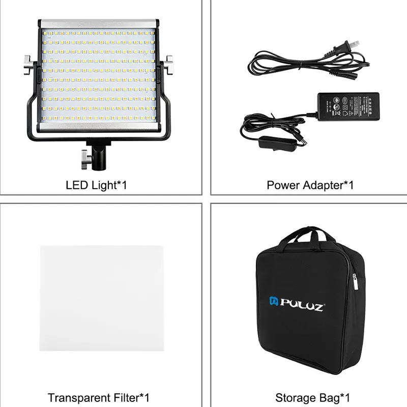 15 Вт Светодиодный светильник наполнитель для фотосъемки ing Dimming Studio Видео US Plug 1650lm