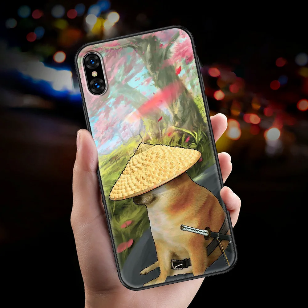Doge Meme Kabosu Милый Забавный чехол для телефона iphone 5 5s se 2 6 6s 7 8 12 mini plus X XS XR 11 PRO MAX