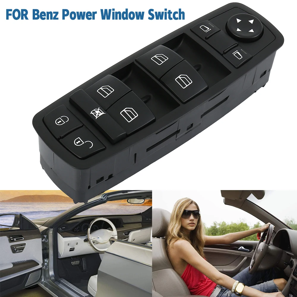 

Power Window lock Switch Fits For Mercedes Classe A B GL ML R Interruttore Alzacristalli 1698206610