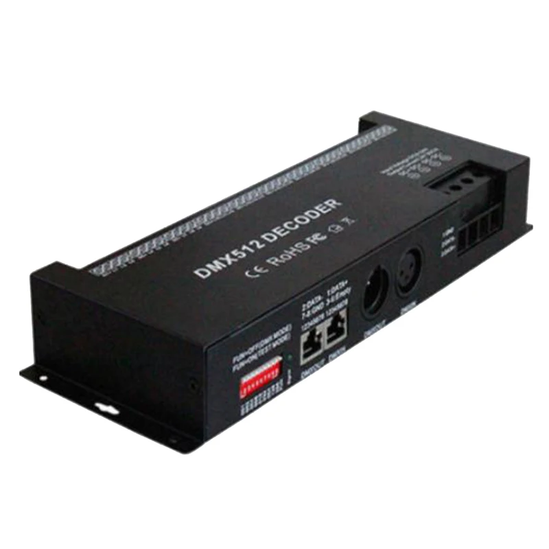 30CH RGB DMX 512 декодер светодиодный контроллер DMX512 30 каналов X 2A светильник DC9 24V 60A Dmx