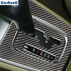 Автомобильная панель управления центральным контролем декоративная панель из углеродного волокна интерьерная наклейка для Subaru Forester 2005-2008 аксессуары