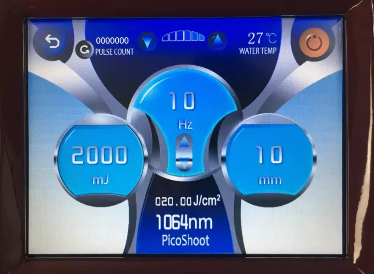 Порфессиональный 755nm пикозир лазерное удаление татуировки веснушки аппарат для лифтинга