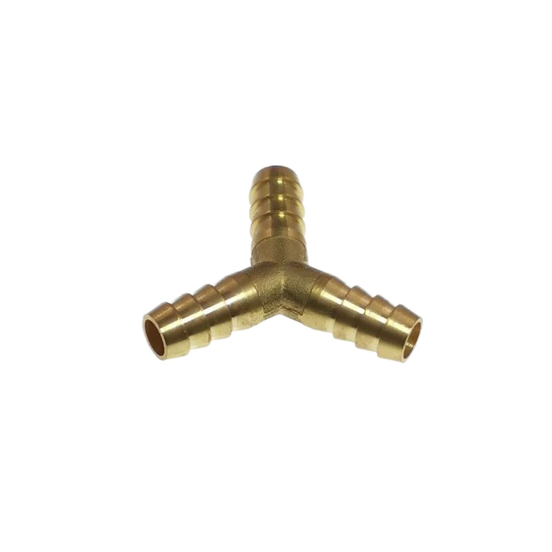 

Brass Barbed Fittings Y Type 3 Ways 6mm/8mm/10mm/12mm Pneumatic Parts Equal Pagoda Gas Hose Adapter