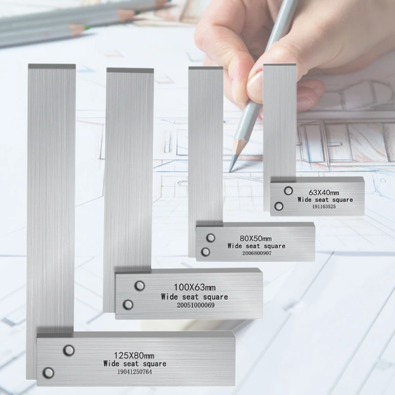 

45 Steel 90 Degree Right Angle L-square Gauge Hardening of Precision Steel