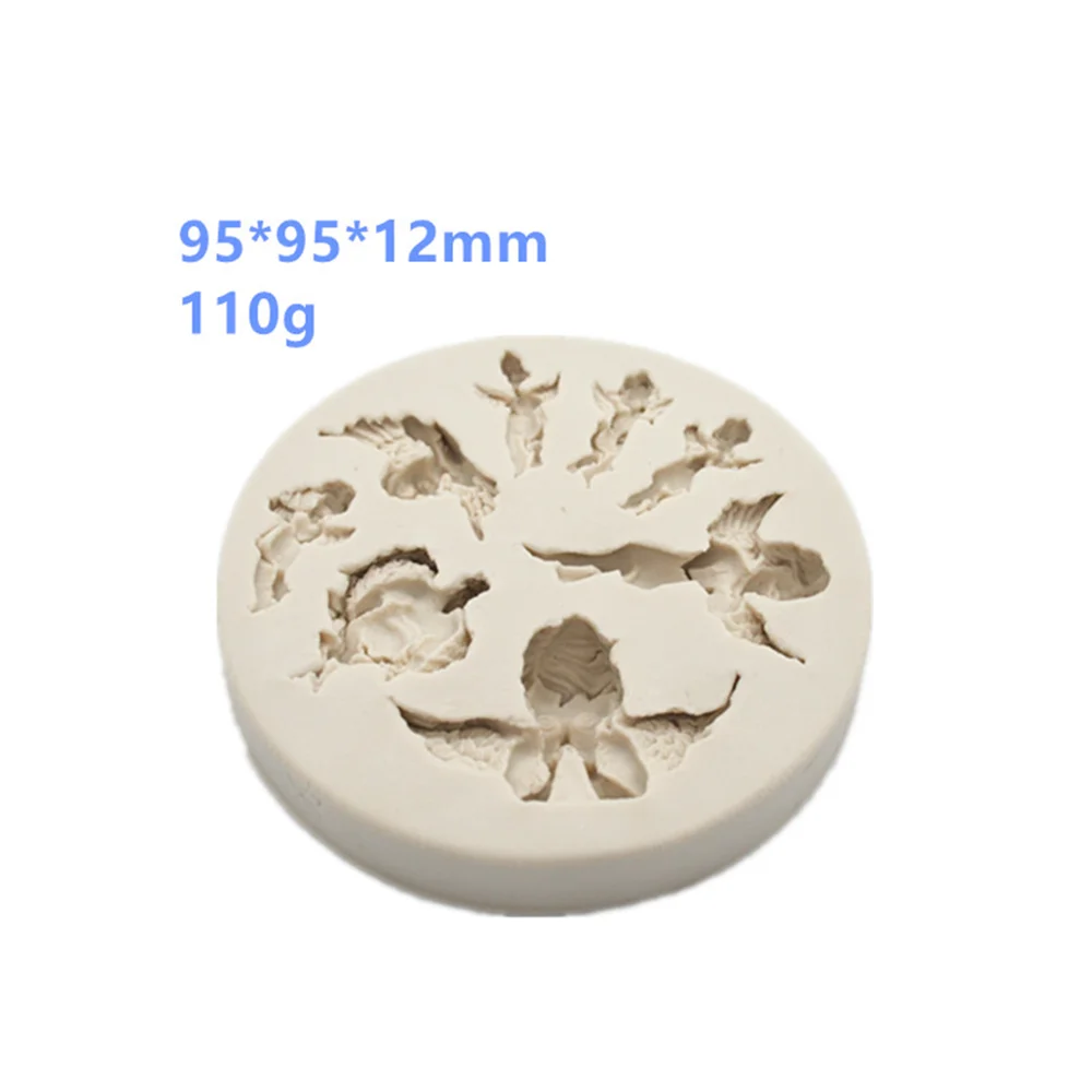 Luyou DIY Silicone Fondant Angel Mold Cake Decorating Tools Pastry Kitchen Baking Accessories FM1257 | Дом и сад