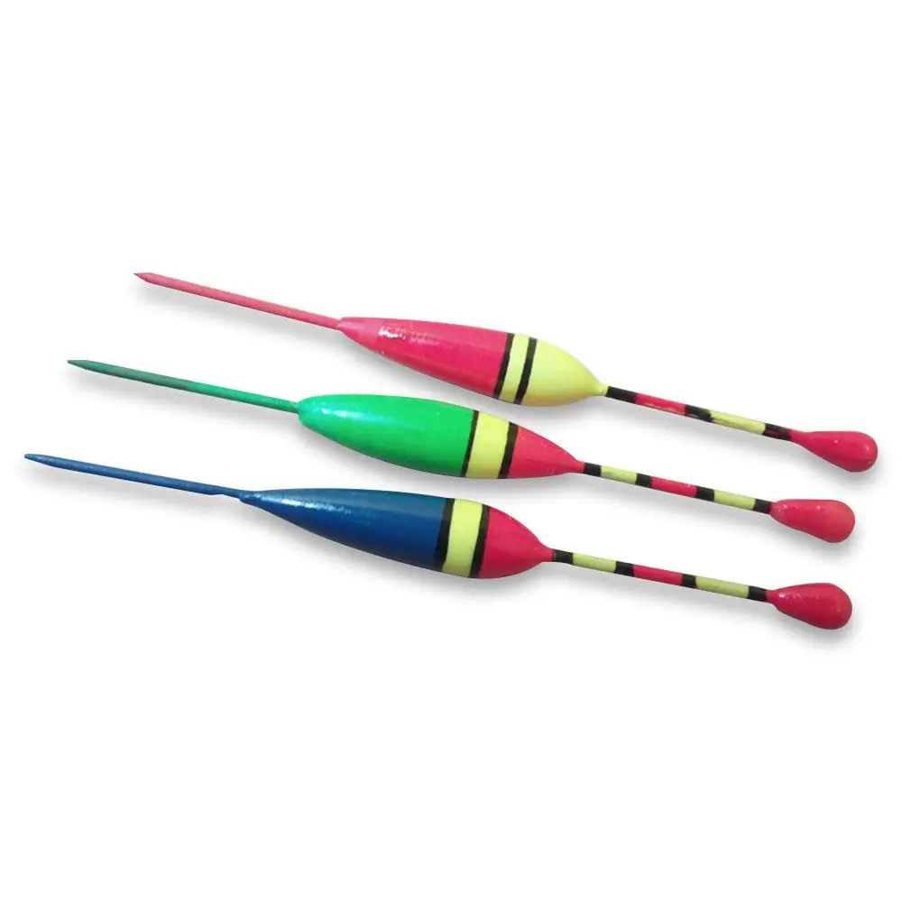 

Fishing Buoy Fishing Floating Buoy 3Pcs Floats Gear Fishing Floating Fish Tackle Sports Set Wooden