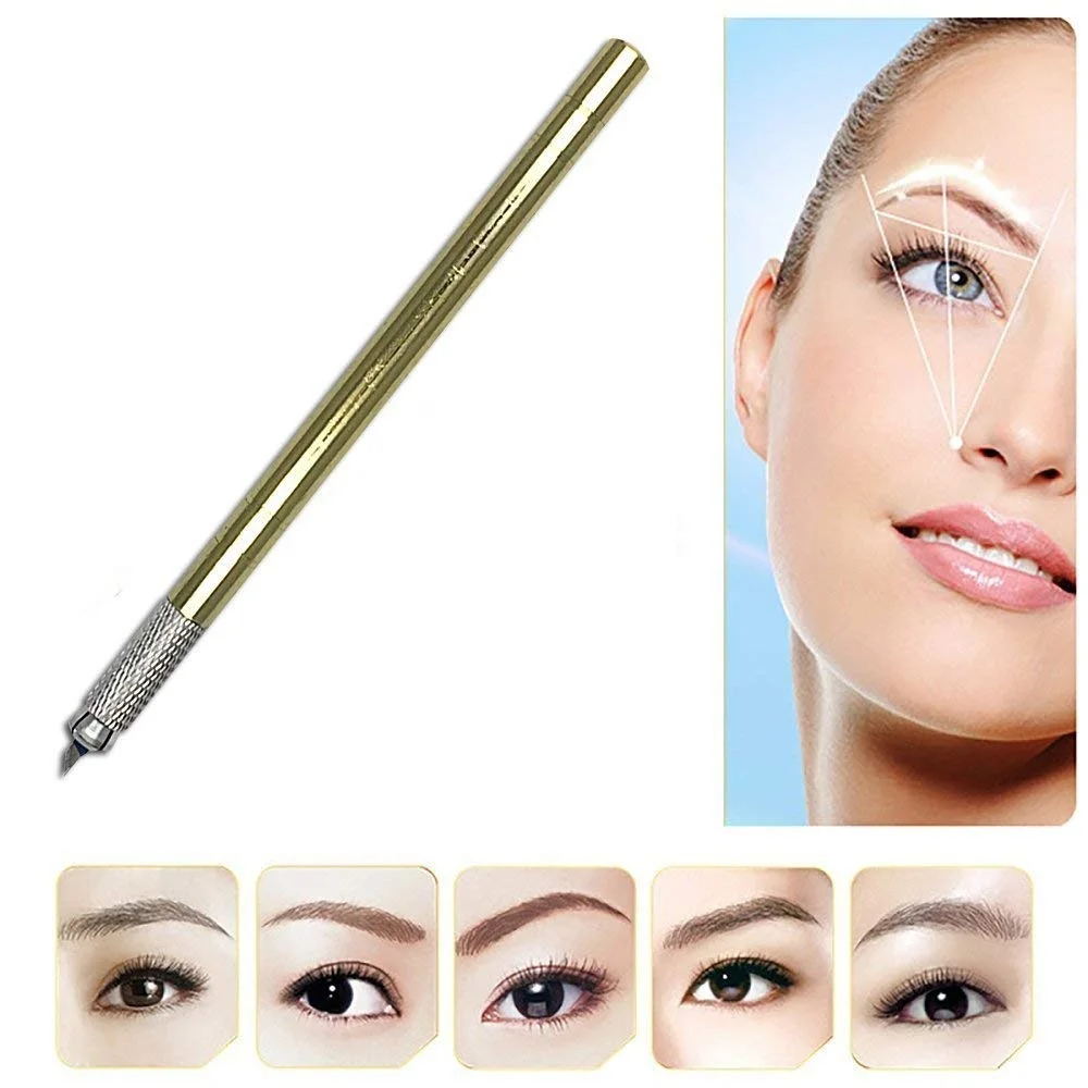 Профессиональная ручная тату-ручка для бровей Перманентная 3d-ручка