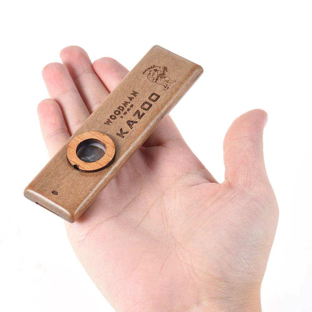 Горячая новинка деревянная гармоника Kazoo музыкальный инструмент Гавайская