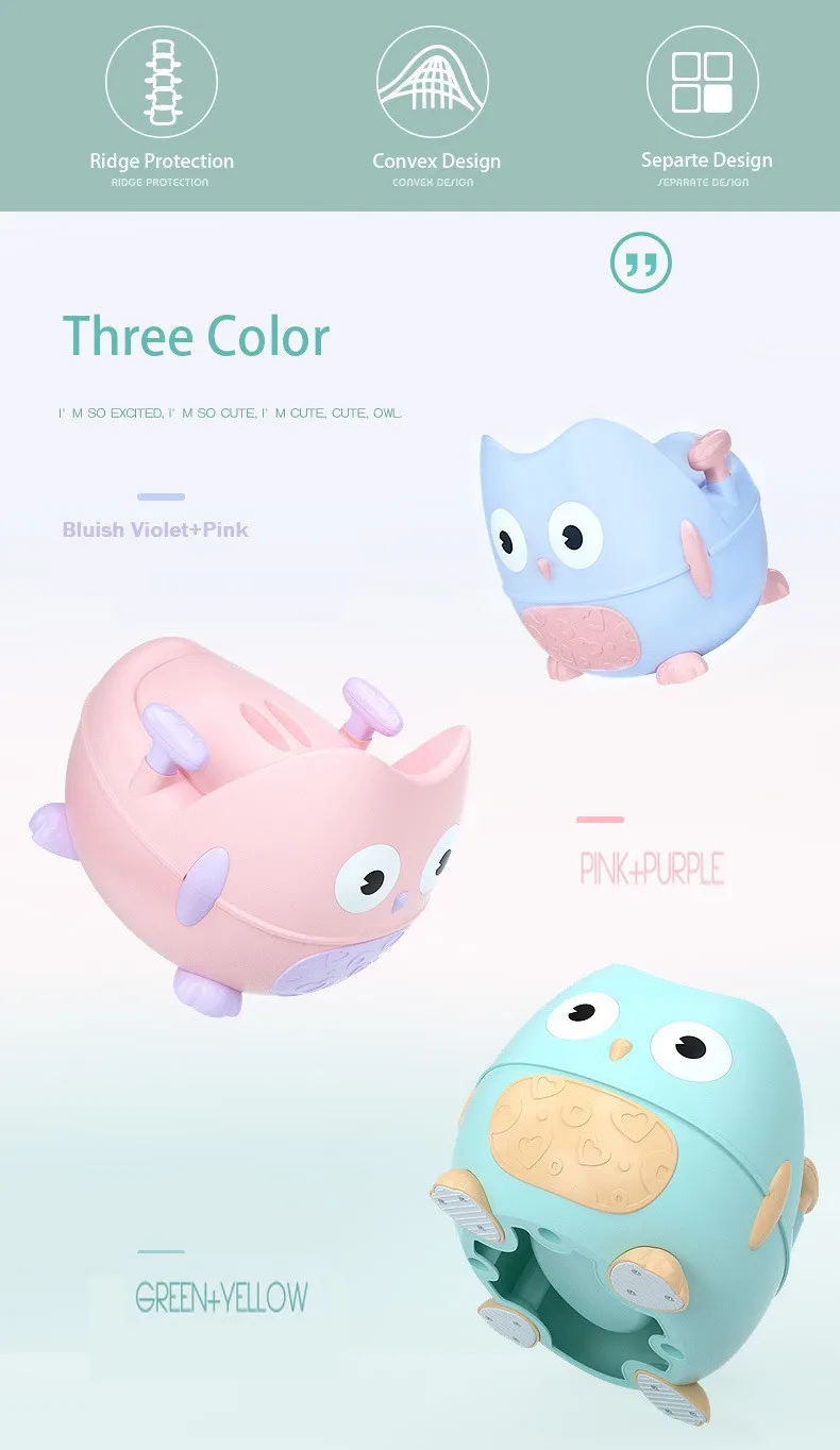 Детский горшок, унитаз, тренировочное сиденье для унитаза, Детский горшок, детское постельное белье, портативный писсуар, удобная спинка, милый мультяшный горшок