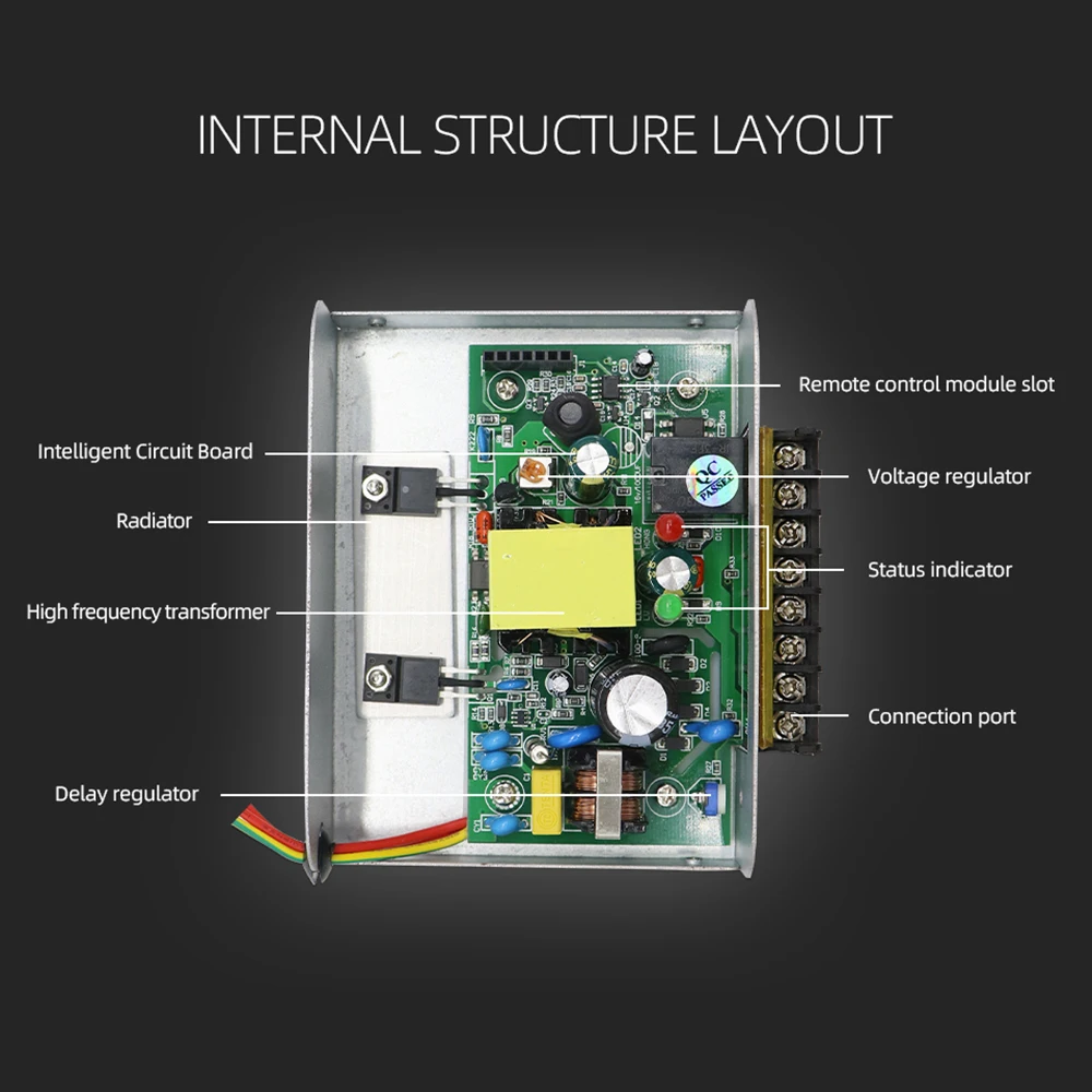 jeatone access control power supply transformer door supplier adapter covertor system machine for video intercom electronic lock free global shipping