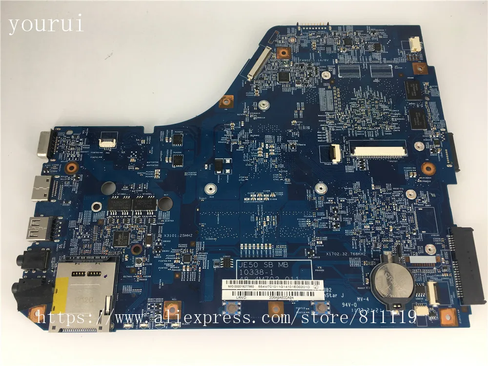 Материнская плата yourui MBRNX01001 MB.RNX01.001 48 4m702. 011 для ноутбука acer aspire 5560 5560G материнская