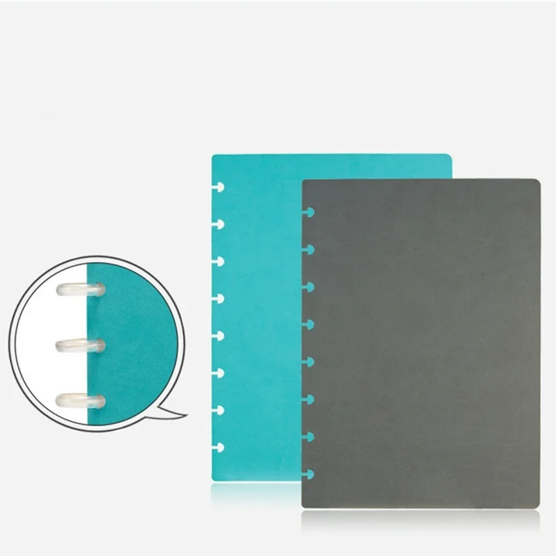 A5 Обложки для ноутбуков с 8 отверстиями грибов ежедневного ежедневника DIY